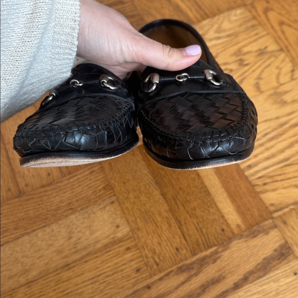 Bottega Veneta style MAUS & HOFFMAN Woven Bit Slip-On size 9.5 leather - Picture 7 of 7